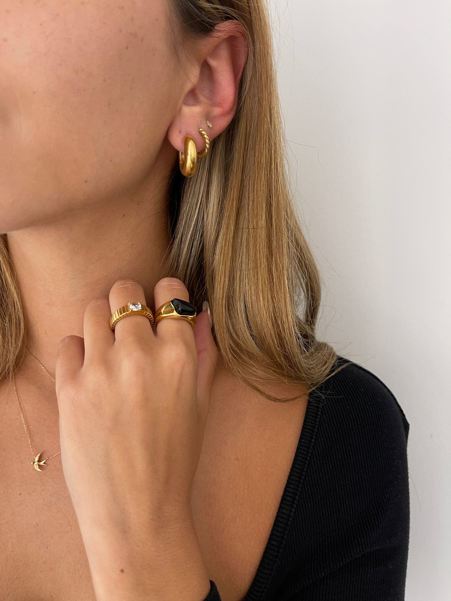 Irregular Gemstone Ring