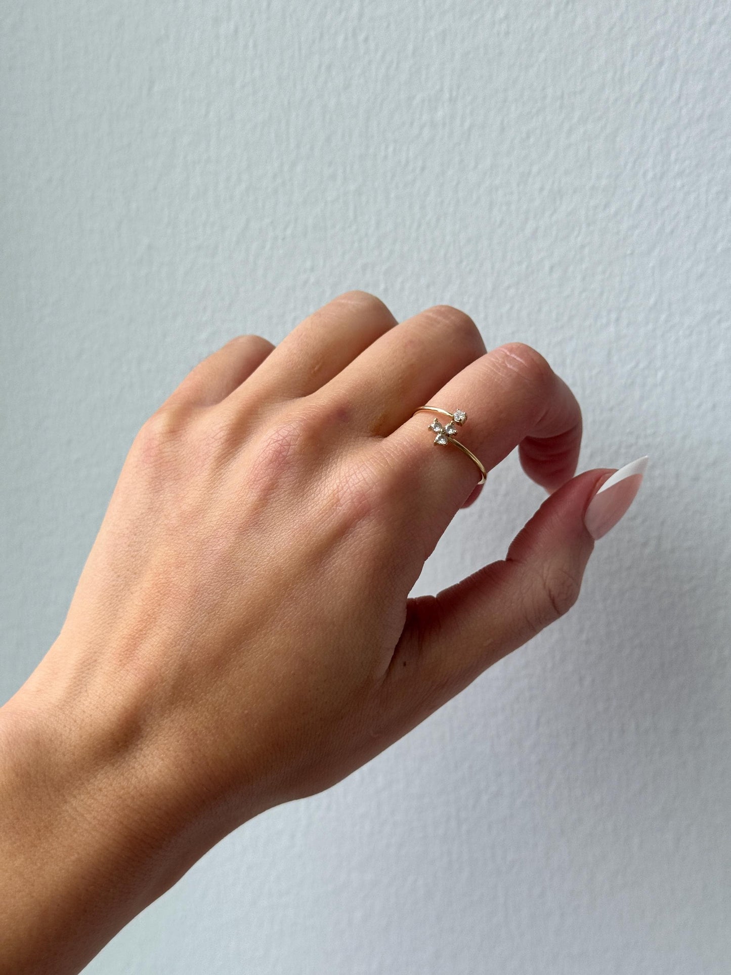 Gold ring adjustable, dainty gold rings for women, bridesmaid ring gift for her, vintage adjustable ring, open ring, unique girlfriend gift