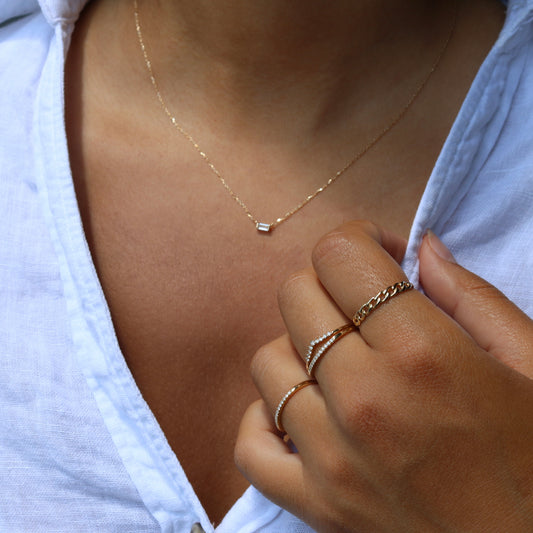 promise ring, gold diamond ring, 14k solid gold ring