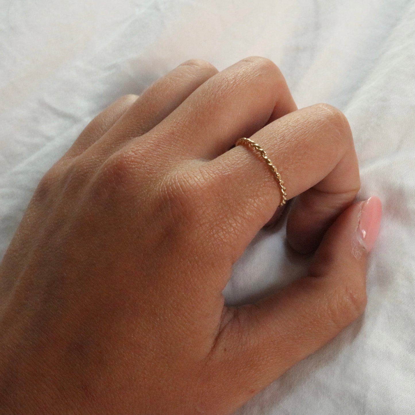 Stack Twist Ring.