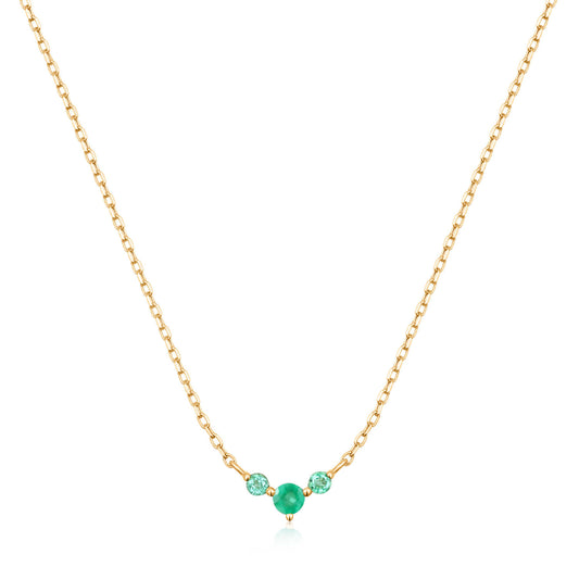 Sadie Emerald Necklace