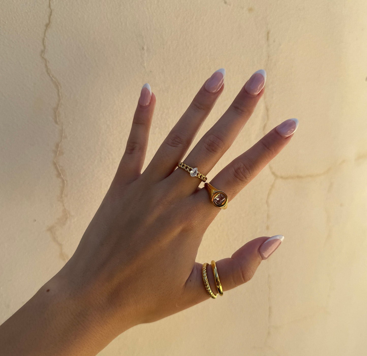 Braid Ring, gold braided ring, twist ring, gold statement ring, minimalist ring, gift for her, thin dainty ring, statement ring, gold ring