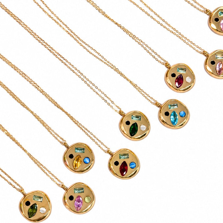 Stella Gemstone Necklace