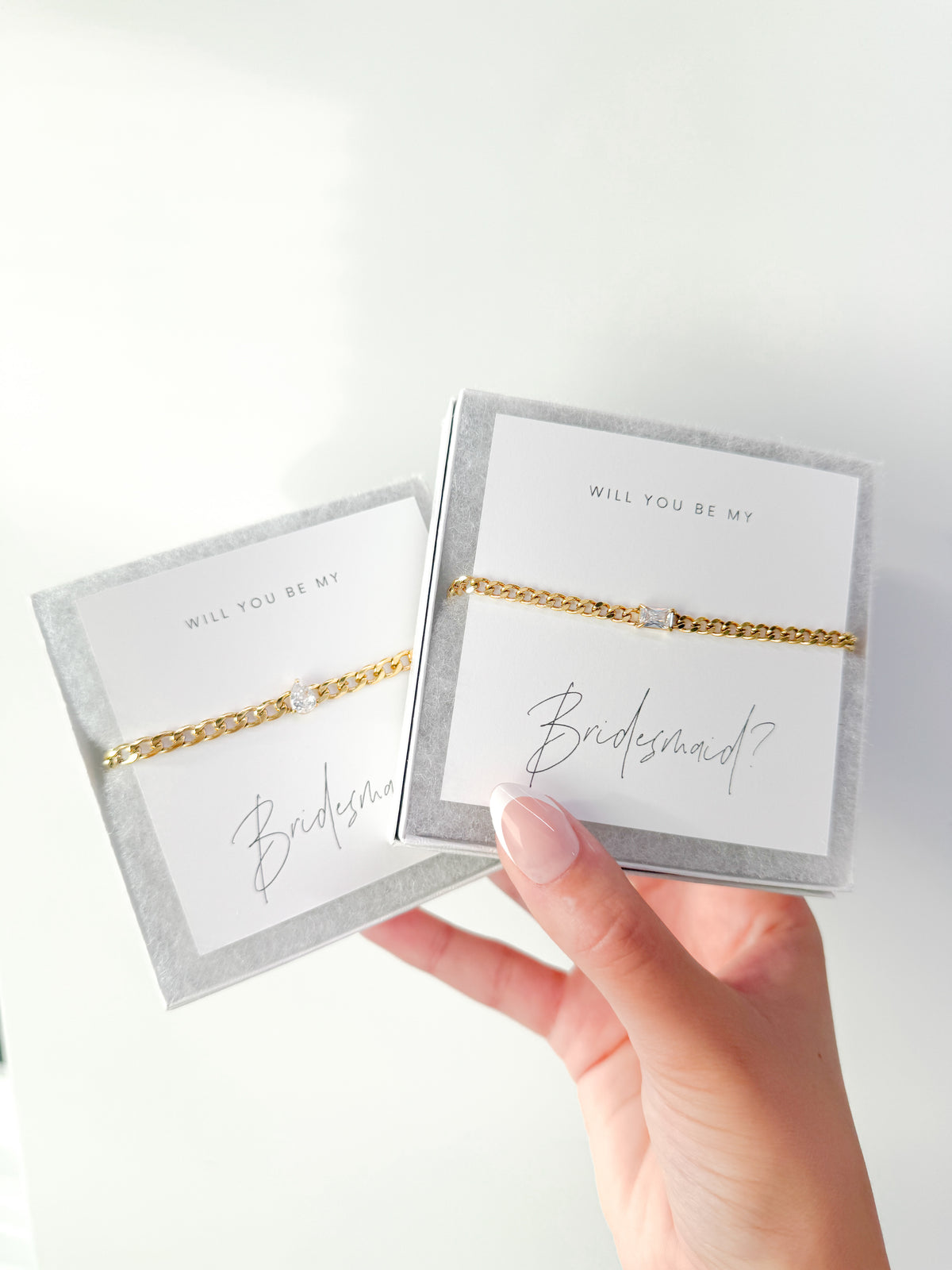 Personalized Bridal Gift Box + Card Set