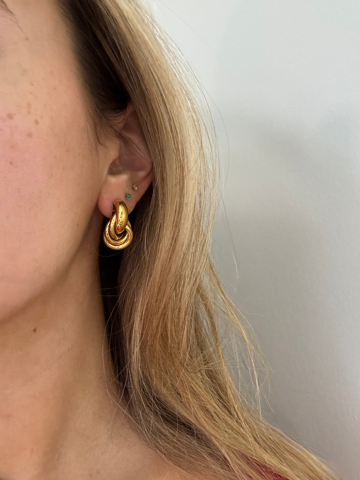 Knotted Drop Earrings