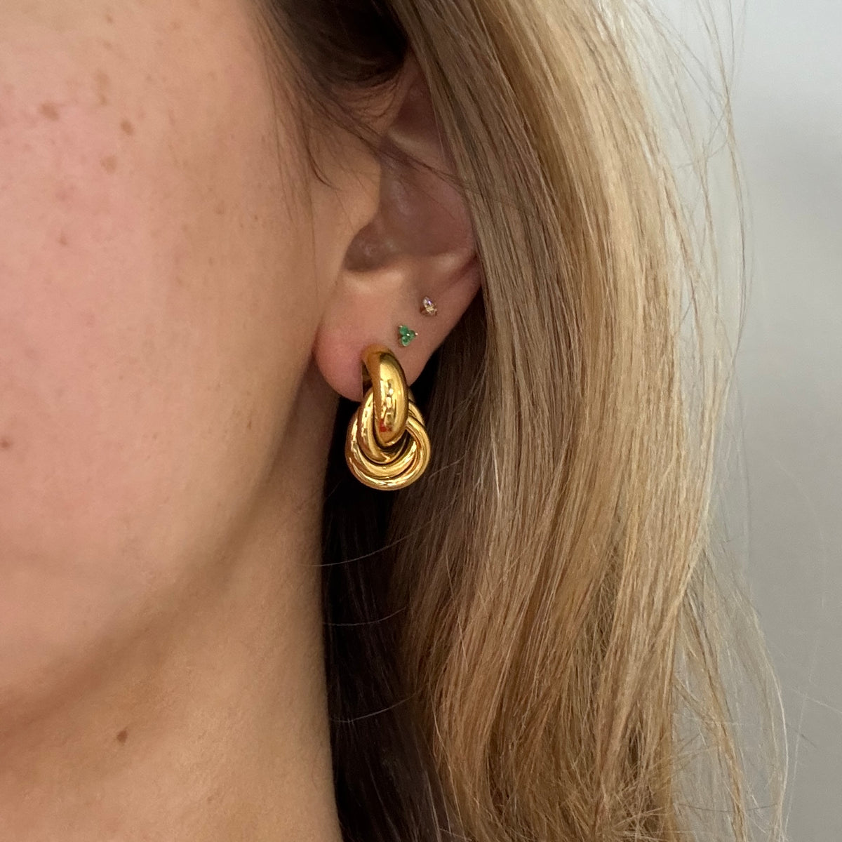 Knotted Drop Earrings