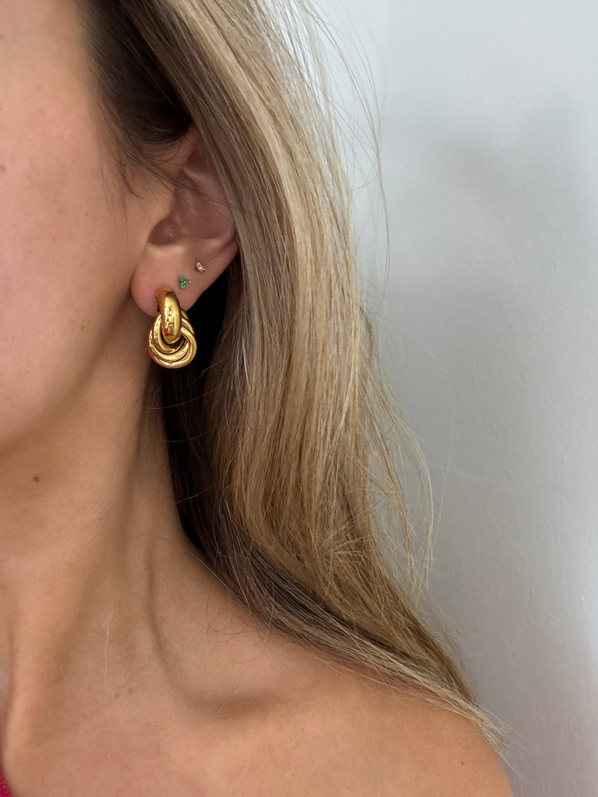 Knotted Drop Earrings
