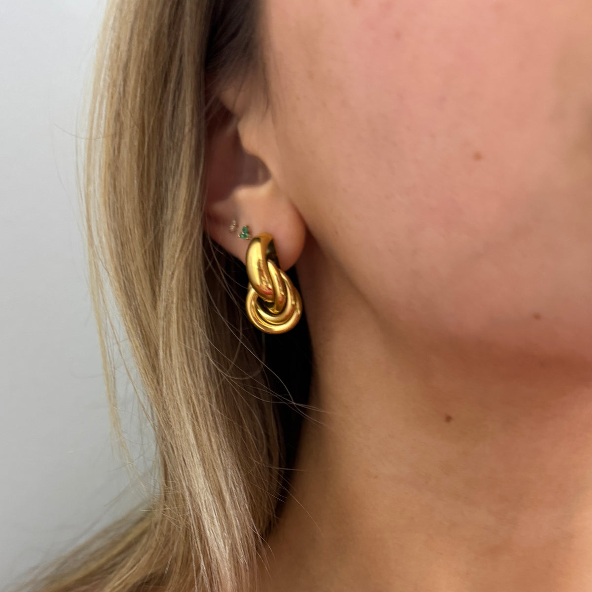 Knotted Drop Earrings