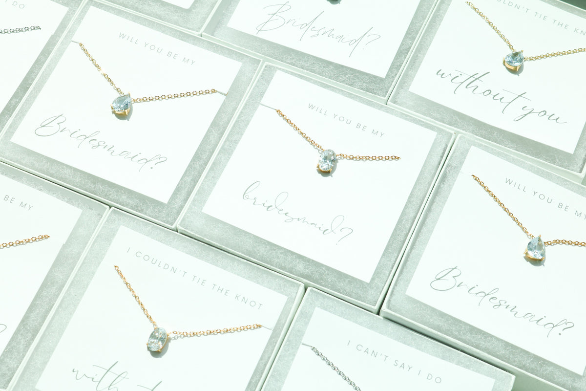 Personalized Bridal Gift Box + Card Set