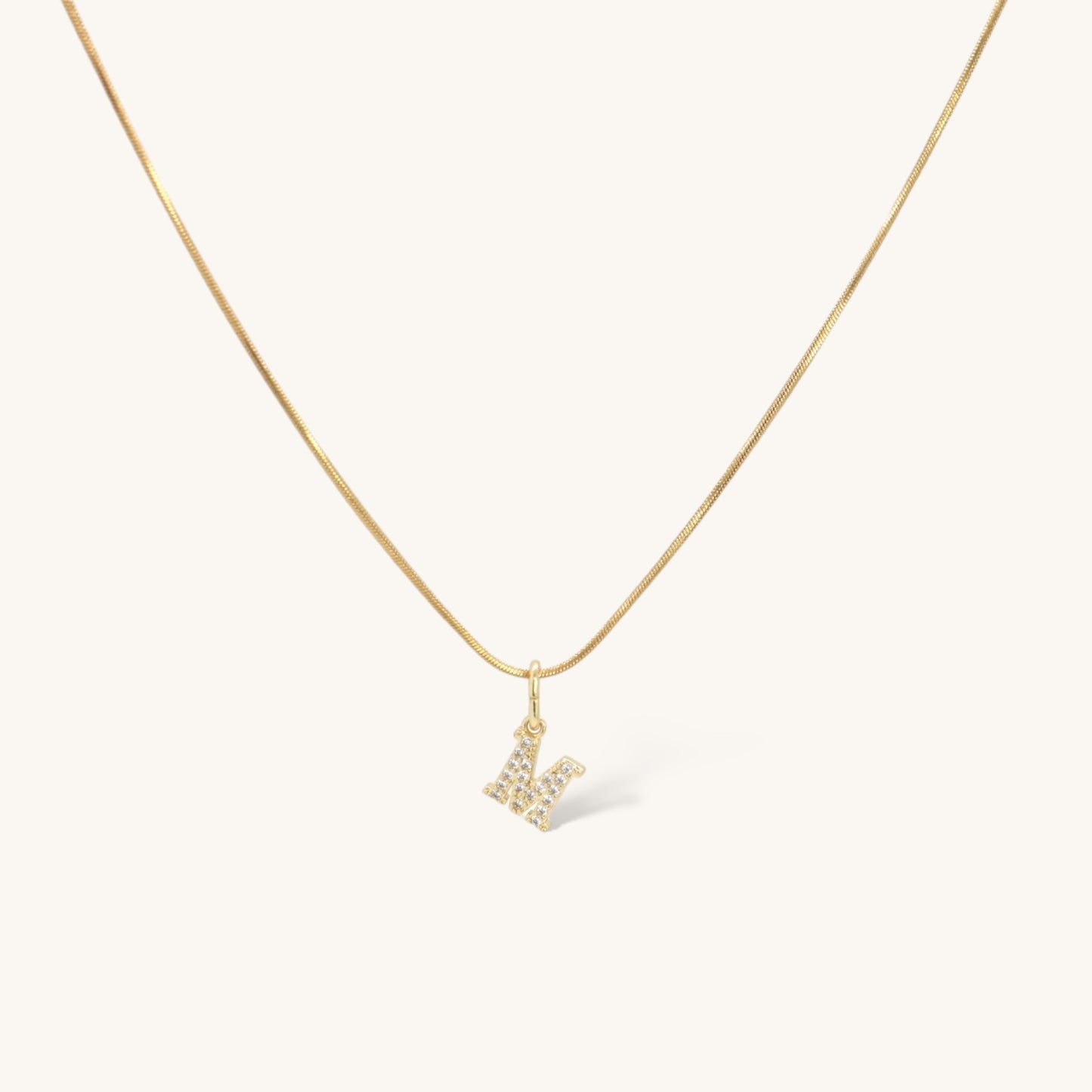 Dainty Initial Necklace