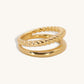 Eliana Braided Stack Ring