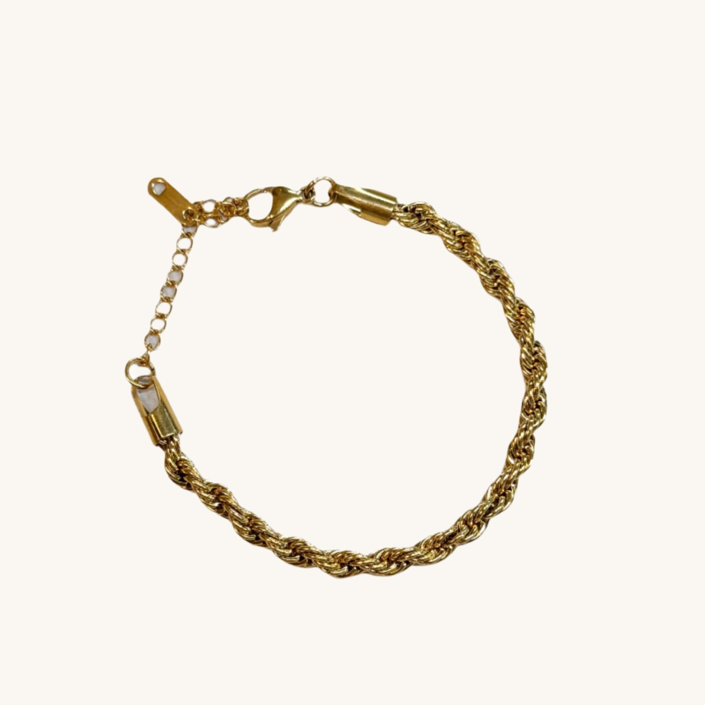 Kianna Gold Rope Bracelet