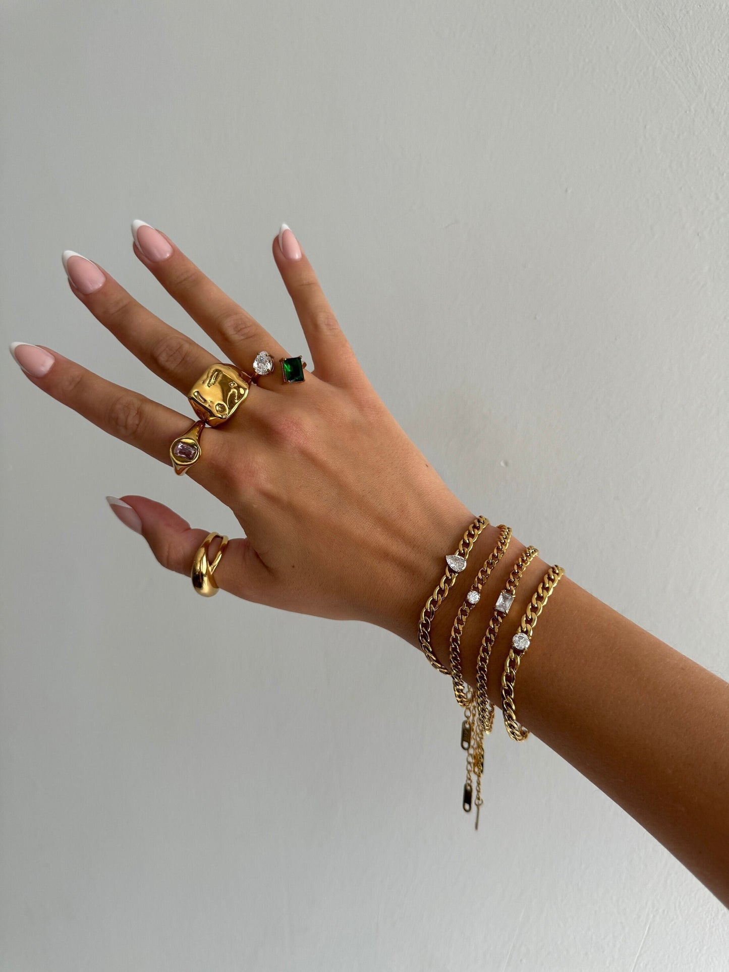 Gold filled bracelet, stackable bracelet for women, gemstone bracelet, adjustable birthstone bracelet, gold jewelry girlfriend gift for her