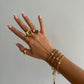 Irregular Gold Ring square ring gold textured ring chunky gold ring statement ring chunky statement ring gold statement ring vintage bold