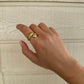 Adjustable ring, gold ring statement ring, thick gold wrap ring, open ring, minimalist gold adjustable ring, chunky gold ring, gift for her