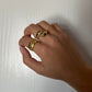 Adjustable ring, gold ring statement ring, thick gold wrap ring, open ring, minimalist gold adjustable ring, chunky gold ring, gift for her