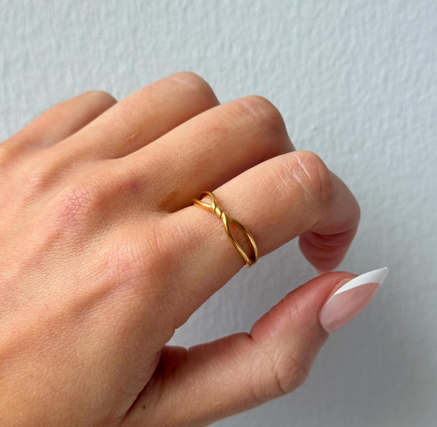 Thin Dainty Gold Ring, Rings for Women, Minimalist Stackable Gold-Filled Ring, Dainty Gold Band Ring, Thin Gold Ring, unique gift for her