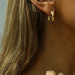 Lexie Gold Studded Hoops