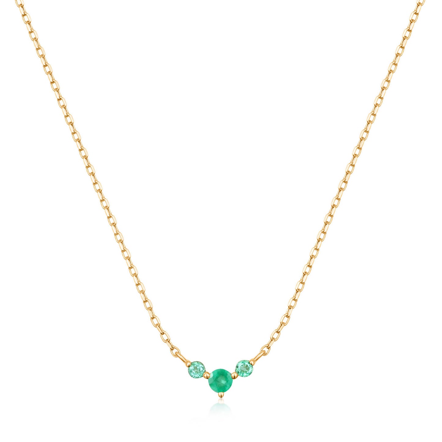 Emerald Necklace - Sadie