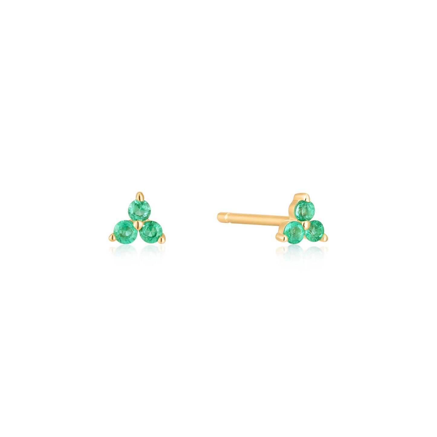 Emerald Stud Earrings - Alexandria