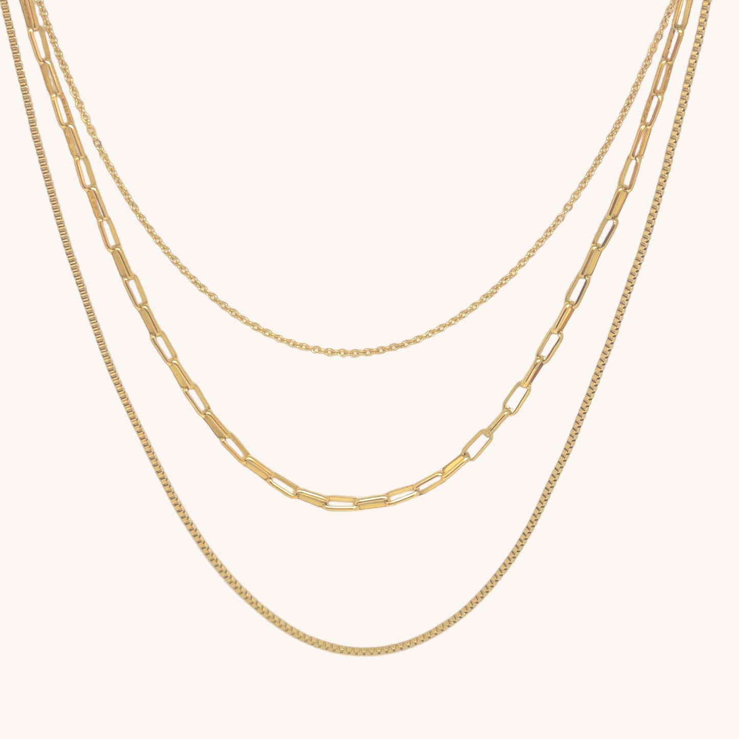 Relle Gold Layered Necklace