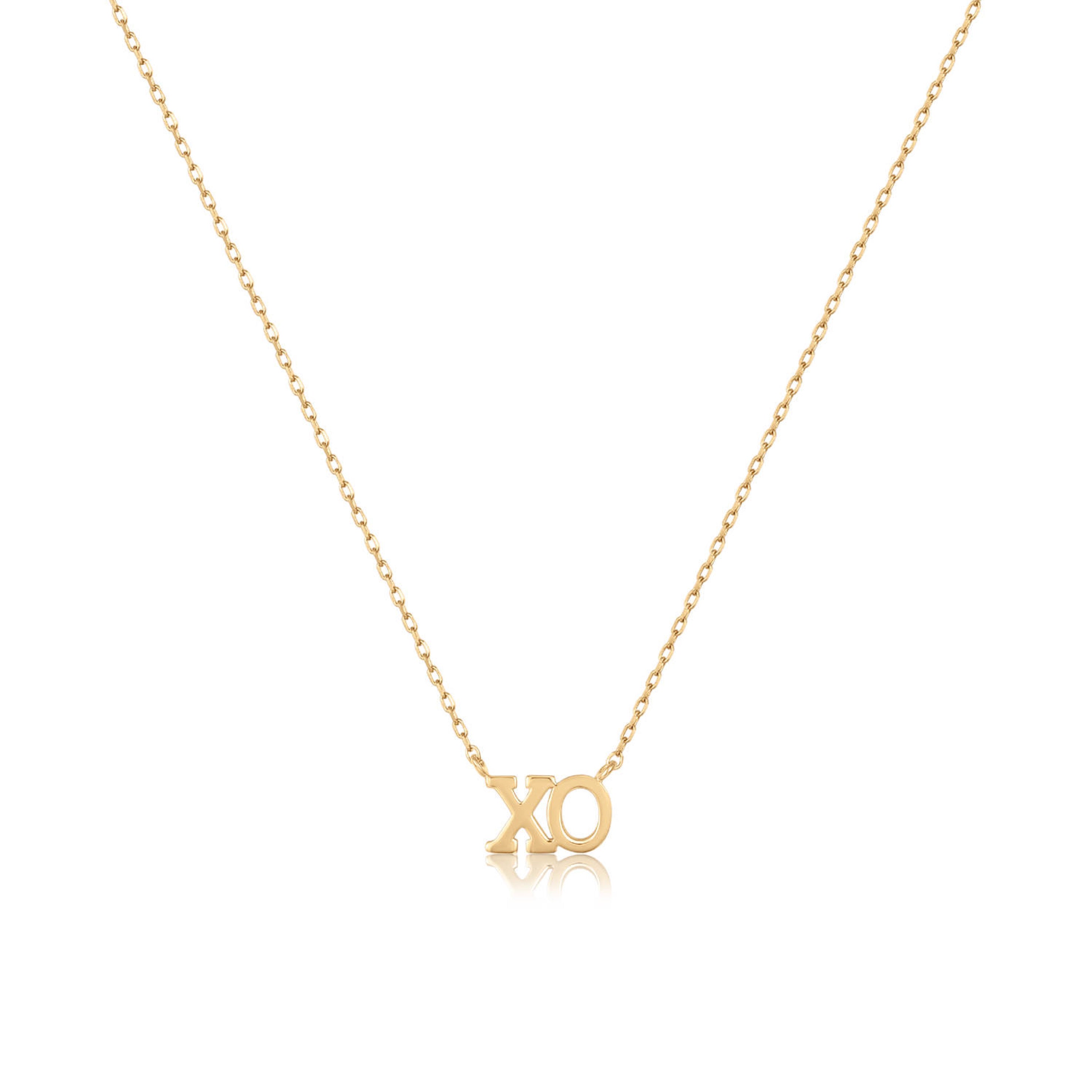 ALOR Grey Chain Expressions of Love XO Necklace with 14kt Yellow Gold &  Diamonds – Luxury Designer & Fine Jewelry - ALOR