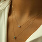 rainbow moonstone opal necklace pendant solid gold 14k