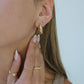 Irregular Stone Dome Ring