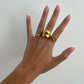 Body Jewelry, Festival Ring, colorful chain ring, adjustable ring, gold filled ring, unique ring, festival jewelry outfit, Coachella, dainty